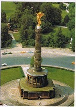 Germany Postcard Berlin Siegessaule Victory Column - £2.36 GBP