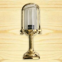 Brass Bulkhead Light Nautical Ship Marine Vintage Style Home Decor Light Fixture - £93.92 GBP