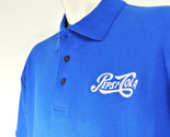 PEPSI Cola Merchandiser Employee Uniform Polo Shirt Blue Size XL NEW - $25.49