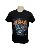 2015 Def Leppard Stux Tesla Tour Adult Small Black TShirt - $19.80