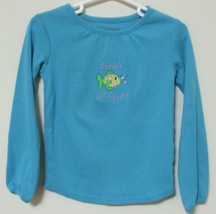 Girls Toddler Sonoma Teal Long Sleeve Top Size 3T - £3.15 GBP