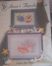 Cross stitch leaflet Annie&#39;s Fanciful Fish - $5.00