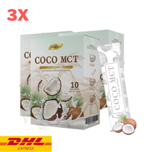 3X Always COCO MCT Cold Pressed Coconut Oil Powder Control Hunger Keto Natural - £46.27 GBP