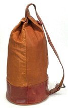 Vintage Leather Handbag/Purse/Backpack - Made in Thailand - One Strap - $93.49