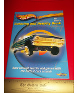 Hot Wheels Craft Book Art No Limits Paper Race Car Coloring Activity Toy... - £3.72 GBP