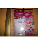 Joe Boxer Women Clothes Small Thermal Underwear Top Pink Snowflake Crew ... - $16.93 CAD
