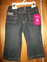 Riders Baby Clothes 18M Infant Blue Denim Jeans Pants Girl Alexis Style Bottoms - £11.35 GBP