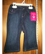 Riders Baby Clothes 18M Infant Blue Denim Jeans Pants Girl Amy Style Lee... - $270.65 MXN