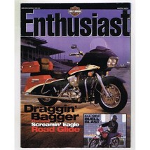 Motor Harley-Davidson Enthusiast Magazine winter 2000 mbox3130/c Draggin&#39;Bagger - £4.70 GBP