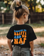 Running On Blippi And No Nap Tee T-Shirt for Kids Toddlers Baby - £15.94 GBP