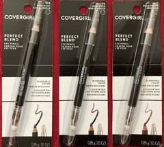 (3) CoverGirl Perfect Blend Eye Pencils : (2) in Basic Black  + (1) Black Brown - $10.00