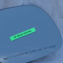 07-09 Audi Q7 Sideview Mirror Glass Heated Passenger Right - RH image 2