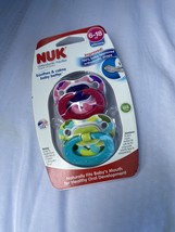 NUK BLUE GREEN BROWN Camouflage 6 months + SILICONE PACIFIERS BP - £6.01 GBP