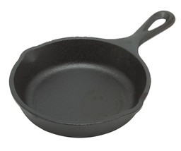1 New Lodge Cast Iron 5&quot; Mini Skillet H5MS Aka H5MS3 Round Miniature Frying Pan - £30.69 GBP