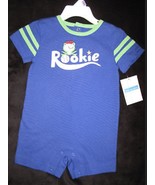BOYS 6-9 MONTHS - Little Wonders - Rookie Frog Baseball PLAYSUIT - €6,94 EUR