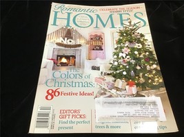 Romantic Homes Magazine December 2013 The Colors of Christmas: 86 Festive Ideas - £9.38 GBP