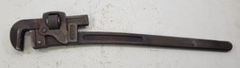 *PV31) Vintage 24&quot; Trimo Trimont Tool Heavy Duty Adjustable Jaw Pipe Wrench - £7.77 GBP