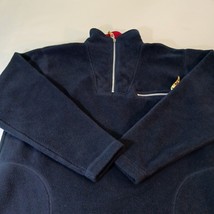 Vintage CMT International Country Music Men's Blue Fleece Jacket Pullover Sz XL image 9