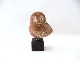 Greek Ancient Decorative Terracotta Owl - £27.63 GBP