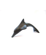 Greek Bronze Animal Dolphin, Metal Sculpture Dolphin - £23.60 GBP