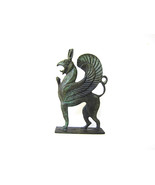 Greek Bronze Griffin  Gryphon metal art Griffon museum copy - £117.25 GBP