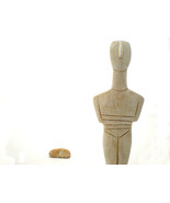 Abstract Ancient Greek Geometrical Female Statue Cycladic Art - £30.68 GBP