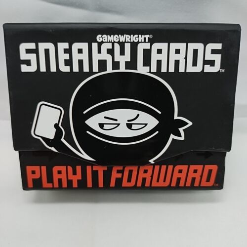 *New Open Box* Gamewright Sneaky Cards Play It Forward - $9.89