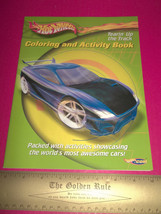 Hot Wheels Craft Book Art Tearin Track Paper Race Car Coloring Activity Toy Fun - £3.84 GBP