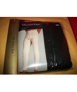 Joe Boxer Men Clothes 2XL Thermal Underwear 2X-Large Black Adult Bottom ... - £10.39 GBP