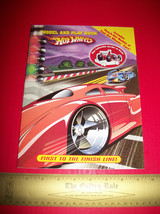 Hot Wheels Race Car Book Model & Play Red Punch Out Racer Paper Car Activity Toy - £3.81 GBP