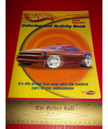 Hot Wheels Craft Book Art Road Warriors Paper Race Car Coloring Activity... - £3.72 GBP