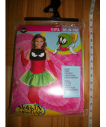 Looney Tunes Girl Costume Rubies Medium Marvin Martian Halloween Party O... - $18.99