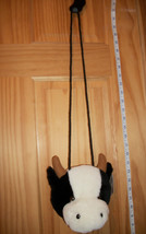 Toy Gift Nanco Plush Purse Cow Stuffed Animal Handbag Girl Accessory Bull Tote - £11.38 GBP