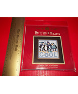 Craft Gift Mill Hill Kit Button Bead Cool Quartet Penguin Counted Cross ... - $269.84 MXN