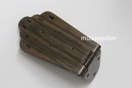 Solid ebony tailpiece for Jazz archtop or semi -hollow guitar - £30.95 GBP