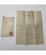 Vintage Letter Texas Prison System To Texas State Rep. B. E. Quinn 1930 - $1,098.81 MXN