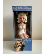 NEW NIP Marilyn Monroe White Bathing Suit Style Funko Wacky Wobbler Bobb... - $753.77 MXN