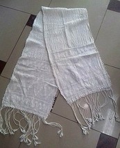 OLD VINTAGE HANDCRAFTED TRADITIONAL FOLK SCARF-WEAVING LOOM-COTTON-100 Y... - £101.27 GBP