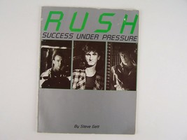 Rush: Success Under Pressure Paperback 1985 Steve Gett - £23.38 GBP