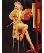 AL BUELL PIN-UP GIRL POSTER SEXY ARTIST PAINTING! SEXY HOT PHOTO ART PRINT! - €10,30 EUR