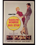MARILYN MONROE VINTAGE NRMT 11X16  MOVIE POSTER FROM  FILM BUS STOP DON ... - €34,84 EUR
