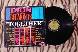 Dion &amp; The Belmonts Together  Laurie Llp 2016 Mono Orig 1963 1st Press Vinyl Ex+ - £23.73 GBP
