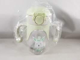 Bunnytoo Baby Training Bottle Sippy Cup Green BPA Free Plastic 8 Ounce - £6.02 GBP