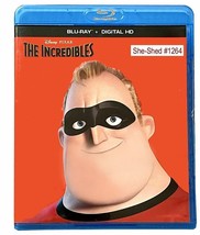 The Incredibles (Blu-Ray / Dvd) Animated Disney Family Movie - £3.95 GBP