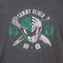 Power Rangers Men T Shirt Tommy Oliver White Green Ranger Size M - £15.53 GBP