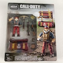 Mega Construx Call Of Duty Armored Division Weapon Crate Action Figure 2... - $14.80