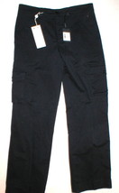 NWT New Mens RED Valentino 48 Italy 32 US Dark Blue Cargo Pants Designer... - £164.42 GBP