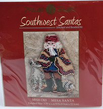 Mill Hill Southwest Santas Stiched And Beaded Kit Mesa Santa MH20-1303 - £8.27 GBP