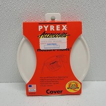 Vintage Pyrex Accessories Measure-Mates 32 oz Measuring Cup Cover White - New! - £36.75 GBP