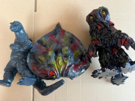 Y-MSF Hedorah Hedora set Lot of 3 Doll Soft Vinyl Figure Godzilla 16cm - €175,20 EUR